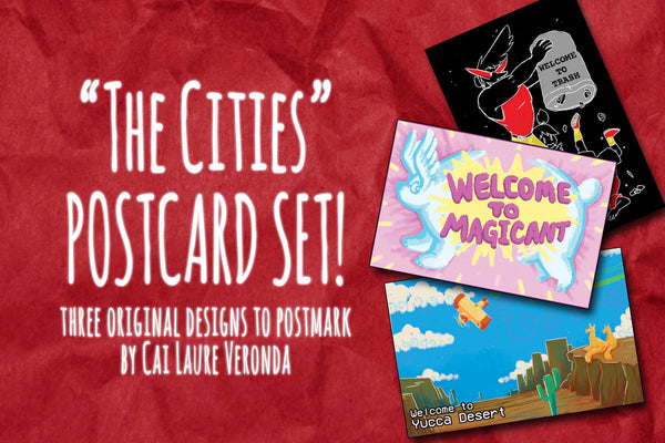 "The Cities" Postcard Set