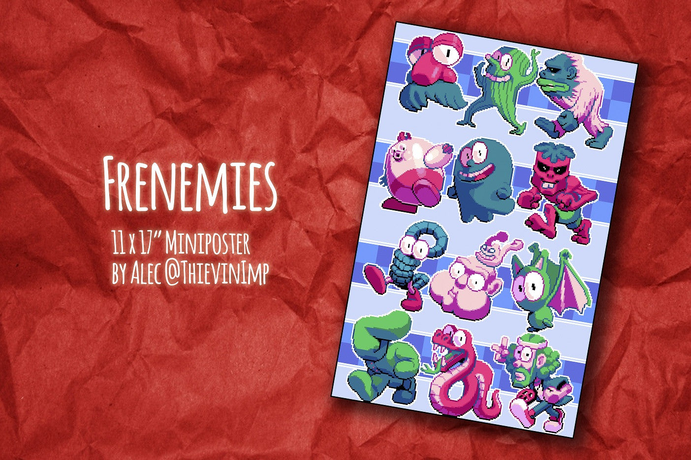 "Frenemies" Mini-Poster