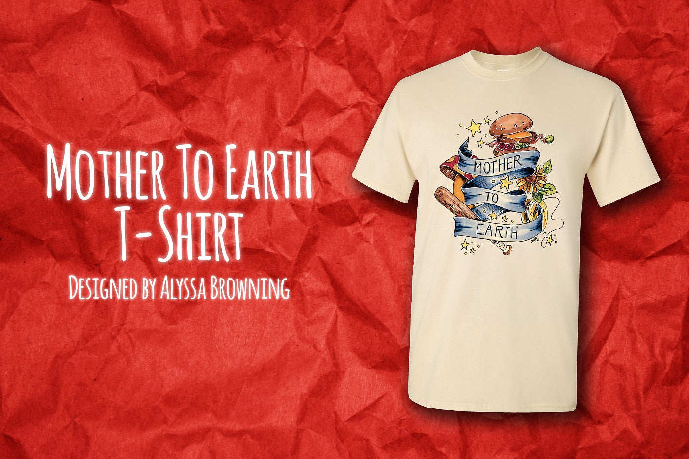 Mother To Earth Logo T-Shirt